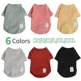 Dog Apparel Sweaters Winter Warm Clothes For Small Dogs Costume Pet Clothing Puppy Cat Sweater Vest