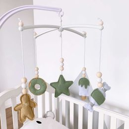 Mobile Crib Holder Rotate Bracket DIY Bed Bell Hanging Baby Rattle Kid Room Decor baby Toys L2405
