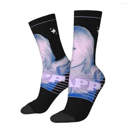 Men's Socks Autumn Winter Hip-hop Women Men Renee Rapp Poster Breathable Sports