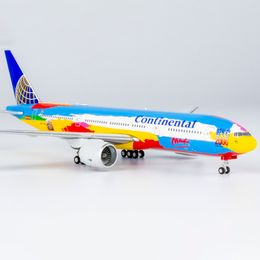 NGmodels 1:400 Scale NG72005 Continental Airlines 777-200ER N77014 Diecasts Collectible Aircraft Model Metal Miniatures Toys