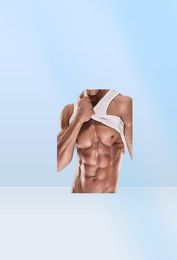 Men039s Vests Workout Trainer Vest Tank Tops Sweat Sauna Waist Body Shaper Slim Male Athletic Gym Zipper Tee Shirt Plus Size8357695