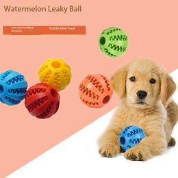 Dog Toys Chews Interactive rubber balls for pet dog toys used small and large dogs puppies cat chewing teeth cleaning indestructible food d240530