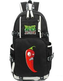 Jalapeno pepper backpack Plants vs Zombies daypack PVZ pimiento schoolbag Game rucksack Sport school bag Outdoor day pack4265998