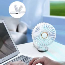 Fans 3000mAh Handheld Mini Fan Foldable Portable Neck Hanging Fans 5 Speed USB Rechargeable Fan with Phone Stand and Display Screen