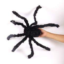 Halloween -Dekoration schreckliche 150 cm schwarze Spinnenrequisiten für die Garden Bar Holiday Party