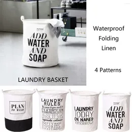 Laundry Bags Collapsible Basket Folding Large Capacity Storage Bag Washing Dirty Clothes Children Toy Bucket Organizer