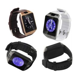 Smart Watch SIM card Android iphone Compatible Blood Pressure Sport Smartwatch Bracelet Wristband Fitness DZ09 LED Smart Watch