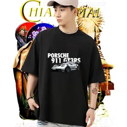 Cool Design T-Shirts for Men Hip Hop Street Cotton Breathable Short Sleeve Men Tshirts Fashion Designer Custom Print Oversized Polos