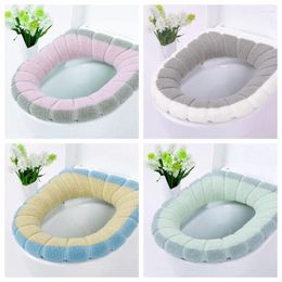 Toilet Seat Covers Cover Warm Soft Washable Mat Home Decor Closestool Case Lid Bathroom Accessories