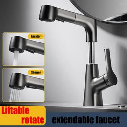 Kitchen Faucets Extendable Faucet Sink And Cold Aerator Removable 360° Rotation Splash Proof