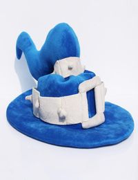 2540cm Game League Of Legends LOL The Tiny Master Of Evil Veigar Cosplay Hat Plush Hat Stuffed Cap6682842