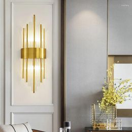 Wall Lamp Modern Light Luminous Luminaria Abajur Silver / Gold Home Lighting Avize Lamps Living Room Lights