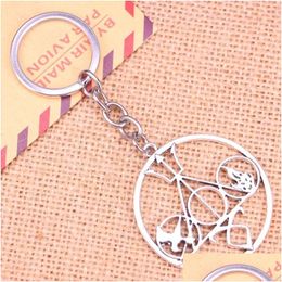 Keychains Lanyards 20Pcs Fashion Keychain 46 42 Mm Death Libra Pendants Diy Men Jewelry Car Key Chain Ring Holder Souvenir For Gift Dhmnt