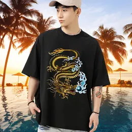 Fashion Man T Shirts Custom Printing Casual Beach Couples T Shirts O-Neck Short Sleeve Cotton Loose Tees Shirts