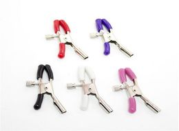 New Multicolor Nipple Clamps Flirt Sex Love Erotic Toys Adult Games Sexy Nipple Toys Roleplay Sex Toys for Couples Single clip C12058454