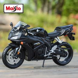 Diecast Model Cars Maisto 1 12 Honda CBR1000RR Black Die Cast Vehicles Collectible Hobbies Motorcycle Model Toys Y240530F3HE
