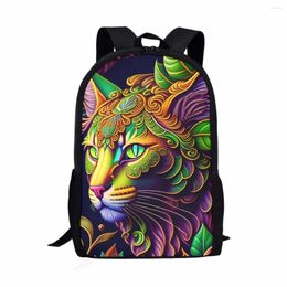 School Bags For Boy Girl Classic Cartoon 3D Print Backpacks Teen Backpack High Capacity Middle Student Laptop Bag