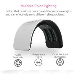 Led Skin Rejuvenation Electric 7 Color Led Light Pdt Therapy Skin Care Beauty System For Face And Body