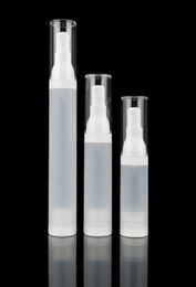 30ml 50ml Clear Frosted Bottle Empty Cosmetic Airless Container Portable Refillable Pump Lotion Bottles 15ml For Travel4636640