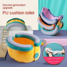 Potties Seats Upgrade Foldable Travel Baby Bedpan Squat Urine Baby Bedpan Portable Childrens Bedpan Training Seat Q240529