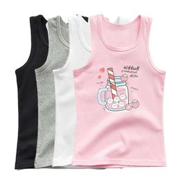 2024 Summer Cute Girls Windmill Gift Tank Tops Sports Vest Undershirt Kids Kawaii Sleeveless T-shirt bdee68