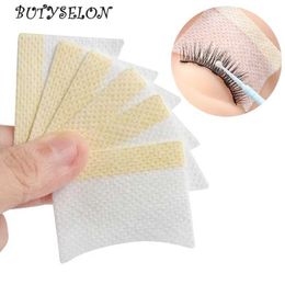Makeup Tools 40Pcs Disposable Cotton Eyelashes Patch Sticker For Removing Eyelashes Eye Pads Patch Eyelash Extension Female Makeup Tools z240529