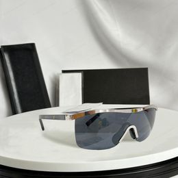 Designer sunglasses women y2k sunglasses model A71474 rimless glasses 1:1 goggles mirrored high tech Trendy driver sunglasses