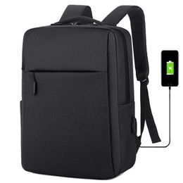 Business with USB interface for work, charging computer bag, fashionable and versatile student backpack, leisure backpack