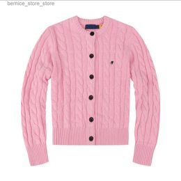 Мужские свитера Женские дизайнерские дизайнерские кардиганские свитер мод осенний пуловер с круглой шейной вязаной толстовкой Жареные тесто Twist