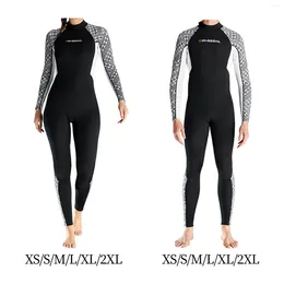 Women's Swimwear Adults Wetsuit 3mm Neoprene Back Zipper Waterproof Surf Suit Keep Warm For Kayak Boating Swimming Canoeing Snorkeling