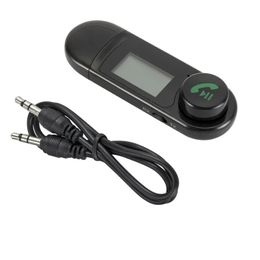 USB Bluetooth 5.0 Audio Receiver Transmitter with 3.5mm LCD Screen 3.5 AUX Stereo USB Plug Bluetooth Adapter for PC TV