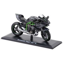 Diecast Model Cars Maisto 1 12 Kawasaki Ninja H2 R With Stand Die Cast Vehicles Collectible Hobbies Motorcycle Model Toys Y240530MBEA