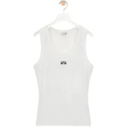 Camis Embroidery Logo Tank Top Summer Short Slim Navel exposed outfit Elastic Sports Knitted Tanks