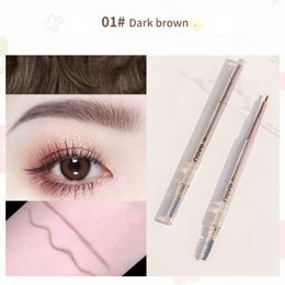 Ultra-fine Eyebrow Pen Waterproof Eyebrow Pen Brow Pen With Brush Colourful Eyebrow Pen Auto-rotate Eyebrow Pen 5 Colours