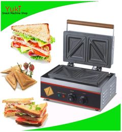 110v 220v Commercial Breakfast Sandwich Maker Machine Bread Toaster Oven Kitchen Equipment Waffle Machines4389324