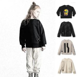 Clothing Sets Style JM Brand Autumn Girls Boy Clothes Santa Claus Print Coat And Pants Suits Kids Tops Bottoms