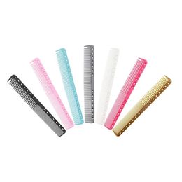 6 Colours Professional Hair Combs Barber Hairdressing Hair Cutting Brush Anti-static Tangle Pro Salon Hair Care Styling Tool