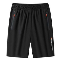 Men's Shorts Mens beach quick drying sports board black shorts classic oversized 6XL 8XL long pants for summer leisure in 2024 J240530