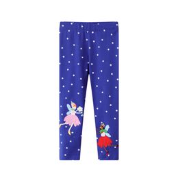 Jumping Metres 2-7T Girls Fairy Tale Children's Leggings Hot Selling Kids Skinny Trousers Full Pencil Pants L2405