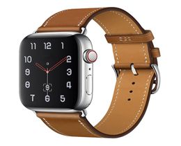 Leather Strap for Watch Band 44mm 40mm 38mm 42mm IWatch Single Tour Bracelet Watch 5 4 3 Se 64212056