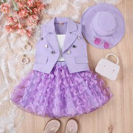 Clothing Sets Summer Toddler Girls Sleeveless Baby Girl Clothes 2t Juniors Tops For Teen Size Small Simple Cute Outfits