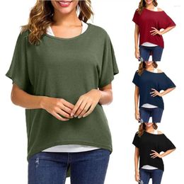 Women's Polos Harajuku Women Sweater Casual Oversized Baggy Loose Fitting Shirt Batwing Sleeve Tops