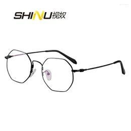 Sunglasses SHINU Anti Blue Ray Multifocal Progressive Reading Glasses Women Men Diopter Presbyopic Eyeglasses Prescription See Near Far