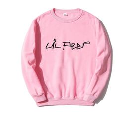 Lil Peep sweatshirt Hoodie Funny Comfortable Sweatshirts Fashion Harajuku No Cap Round Neck Men Women Warm Fleece Tops Pullover X04228896