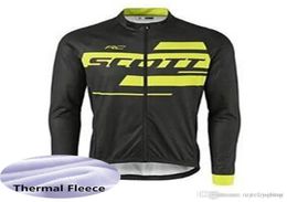 pro team cycling jersey winter thermal fleece Long Sleeve Shirt MTB Bicycle maillot racing bike clothing sportswear S21012915459645