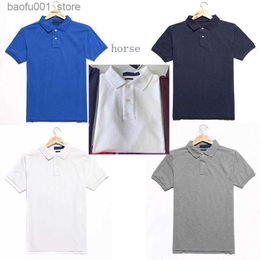 Men's Polos Pony Designer Mens t shirts Frence horse 22SS Brand Polo women fashion Embroidery letter Business short sleeve calssic tshirt Q240530