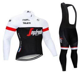 2020 Terking Men Cycling Clothing Ropa Ciclismo Bike Jersey Set Long Sleeve Cycling Jersey Gel Pad Bike Bib Pants Suit2218264