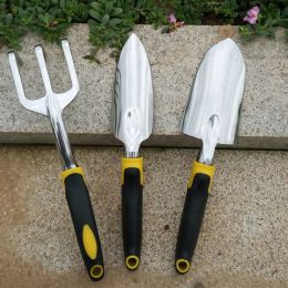 AIVY Garden Tool Aluminium Gardening Hand Tools - Garden Trowel - Hand Shovel - Tilling Hand Rake