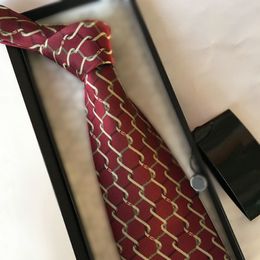 Mens Designer Ties Necktie Letter G Stripes Plaid Fashion Luxury Business Leisure Silk Tie Cravat with box sapeee 297t