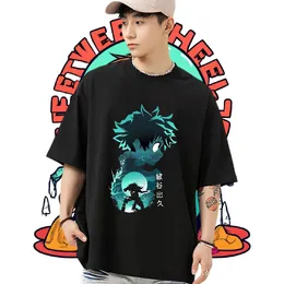 Classic Casual T-Shirts Plus Size Cartoon Casual Daily Wear Men Tops Tees Short Sleeve Cotton O-Neck Popular Polos